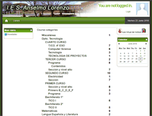 Tablet Screenshot of iesanselmolorenzo.com